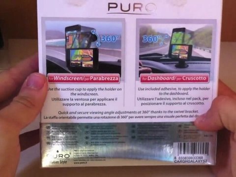 Custodie PURO 3x1 e Car Holder - Samsung Galaxy S2 - Video Recensione