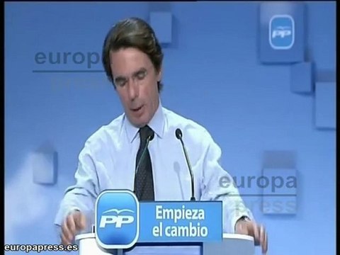 Aznar: Derrotar a ETA significa que no se suplique