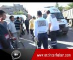 Erzincan'da Trafik Kazası