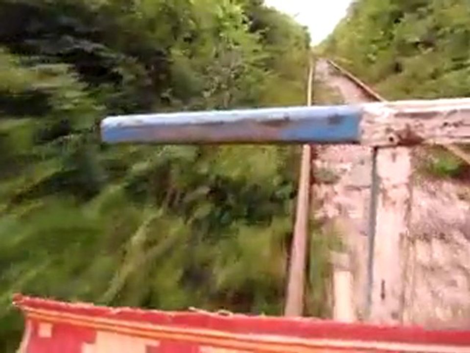 Battambang bambou train