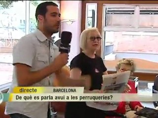TV3 - Els matins - Productes ecològics i el "trending topic" de les perruqueries