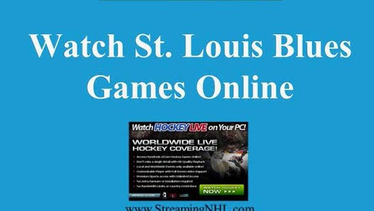 Watch St. Louis Blues Online | Blues Hockey Game Live Streaming - video dailymotion