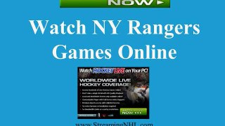 Watch NY Rangers Online | Rangers Hockey Game Live Streaming