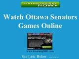 Watch OTTAWA Senators Online | Senators Hockey Game Live Streaming