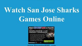 Watch SAN JOSE Sharks Online | Sharks Hockey Game Live Streaming