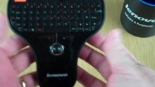 Hands On Lenovo Multimedia Remote Keyboard (N5902) (HD)