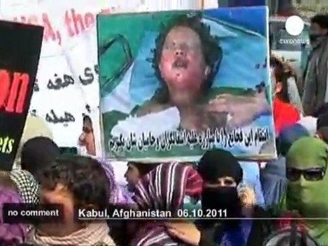 Afghans protest against US 'occupation' - no comment