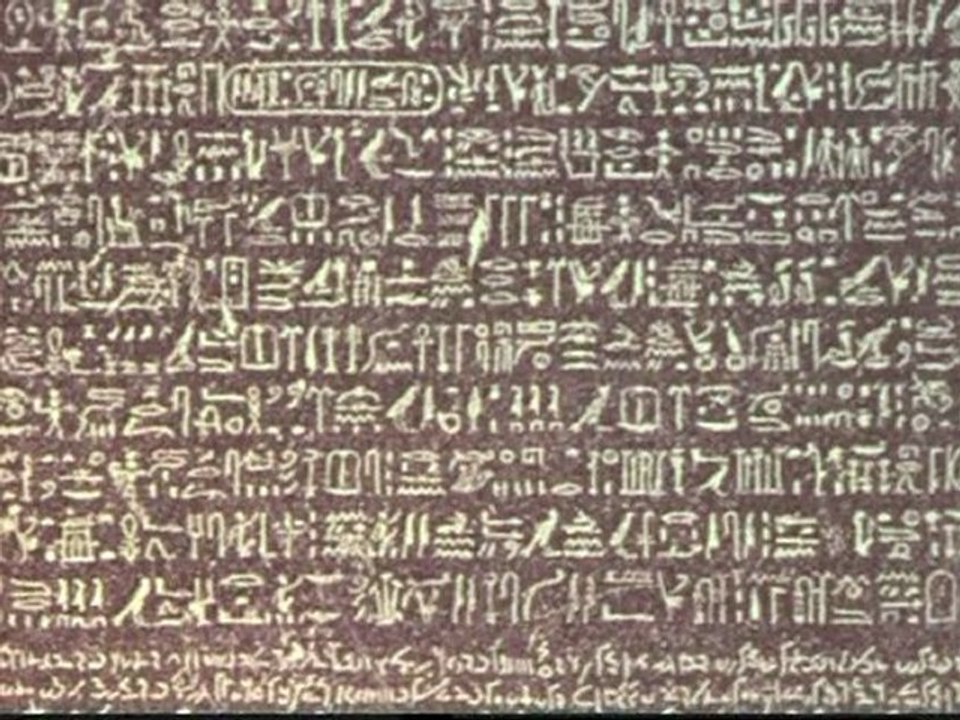 Déchiffrement des hiéroglyphes