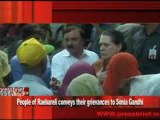 People of Raebareli conveys their grievances to Sonia Gandhi