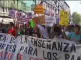 Students rally against education cuts in Italy and Spain