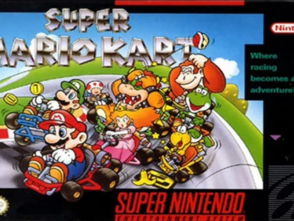 Super Mario Kart - 004 - Donut Plains