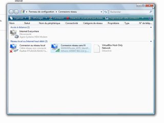 Configuration Wifi pour la Livebox