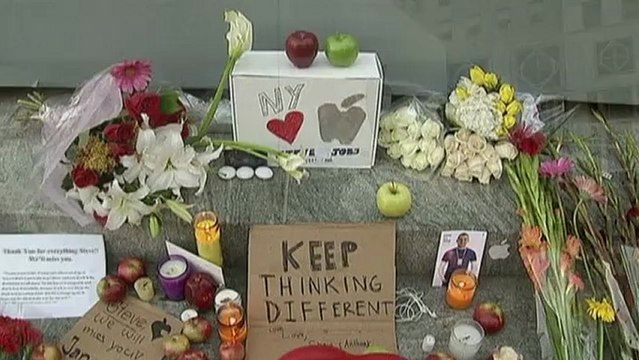 New York Mourns Steve Jobs