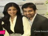 Shilpa Shetty With Beau Raj Kundra Launches Website 'grouphomebuyer.com' Association With HDIL
