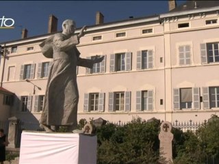 Statue de Jean-Paul II à Fourvière : retour en images