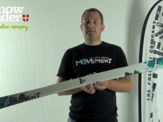 Snowleader présente le ski Random de chez Movement