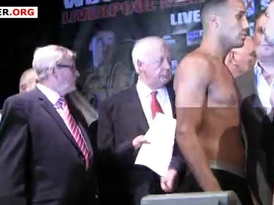 Wilczewski - DeGale: Ważenie przed walką o mistrzostwo Europy w wadze super średniej