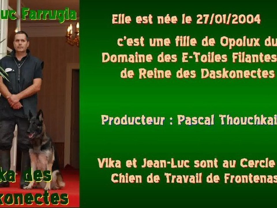 Vika des Daskonectes - Championnat de France de Campagne