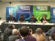 Mondial de rugby: conférence de presse de Lièvremont et Dusautoir