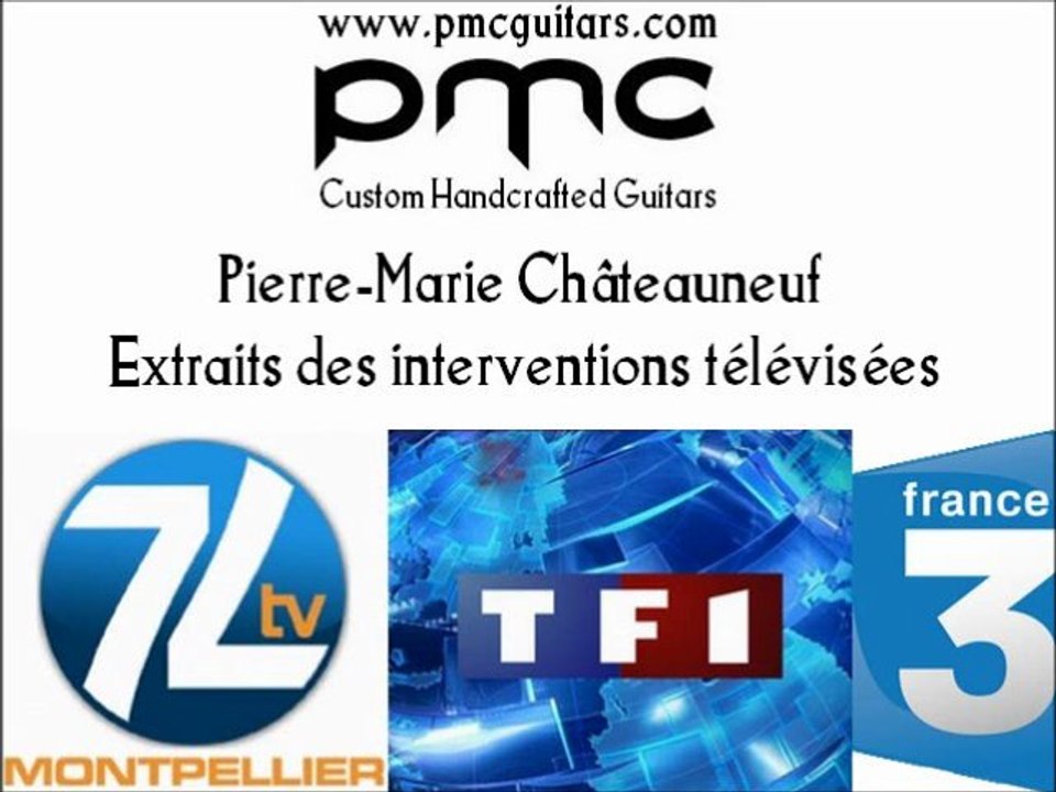 Interventions TV du luthier Pierre-Marie Châteauneuf (7LTV, TV Sud, France3...)