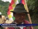 Indígenas bolivianos retan a Evo