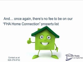 FHA home Connection-Pasadena homes for sale-FHA approved