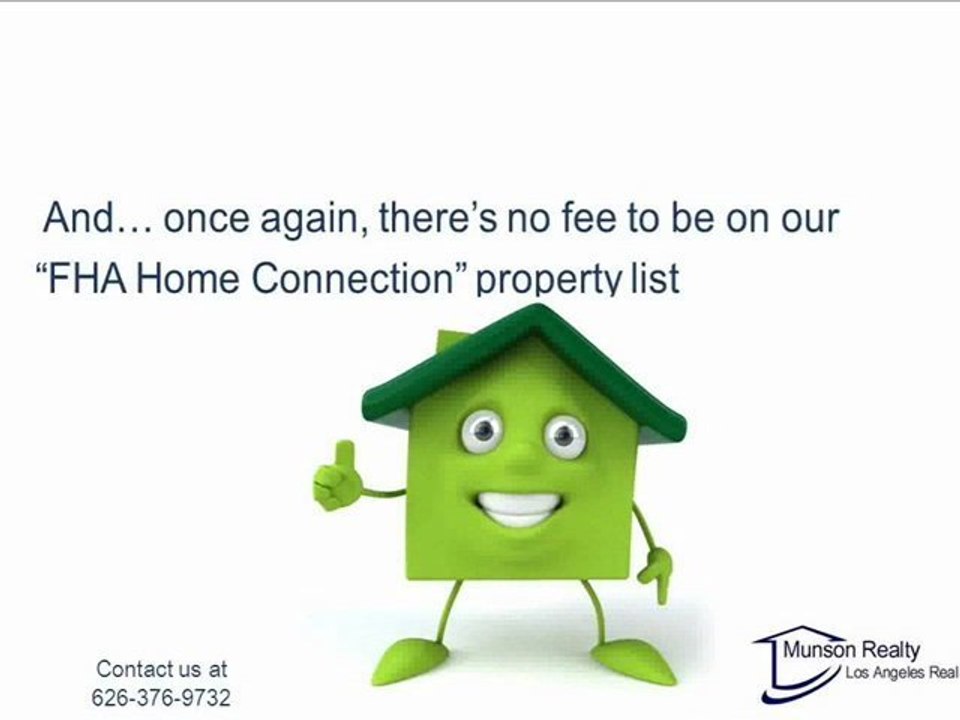FHA home Connection-Pasadena homes for sale-FHA approved