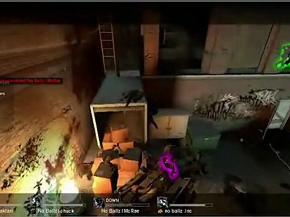[Left4Dead] badass VS No Ballz - Match de poule