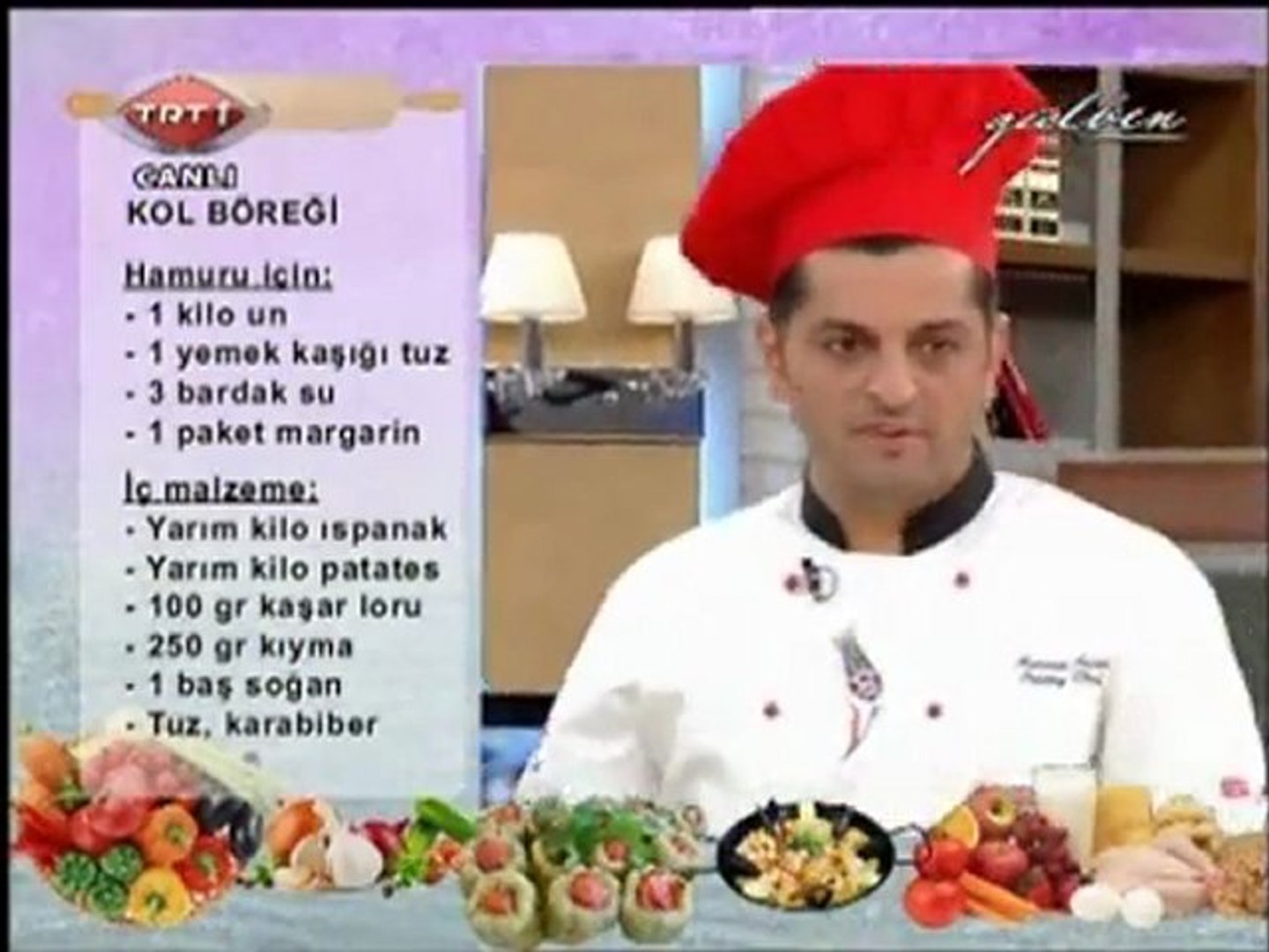 gulben hasan acar dan borek tarifleri 07 10 11 dailymotion video