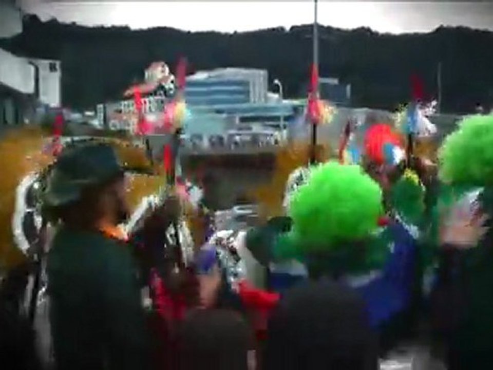 Ati-Atihan in Rugby World Cup 2011