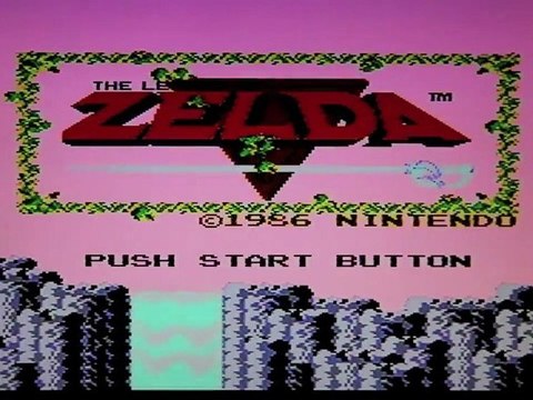 The Legend Of Zelda - Quadrangular Breaks - Nintendo Nes Video Bending by Bitcrusher