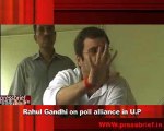 Rahul Gandhi on poll alliance in U.P