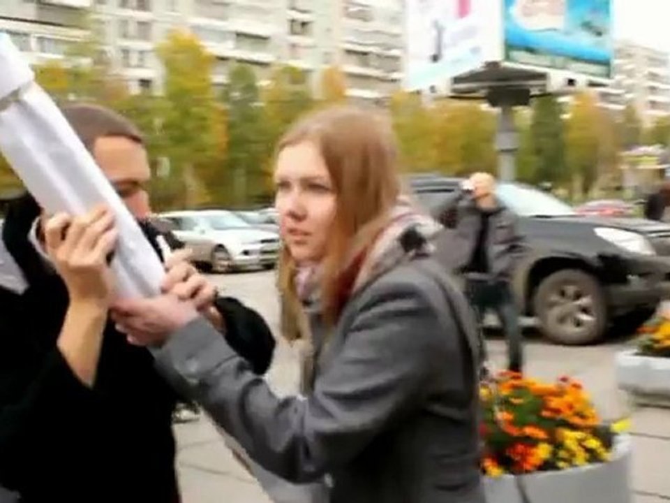 Freeze Flashmob in Russia