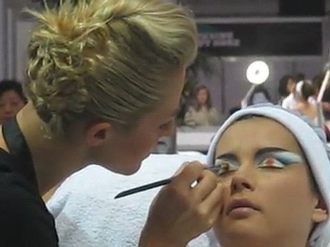 Marine, candidate en soins esthétiques aux Olympiades des métiers