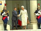 Crise de la dette : Lagarde rencontre Sarkozy
