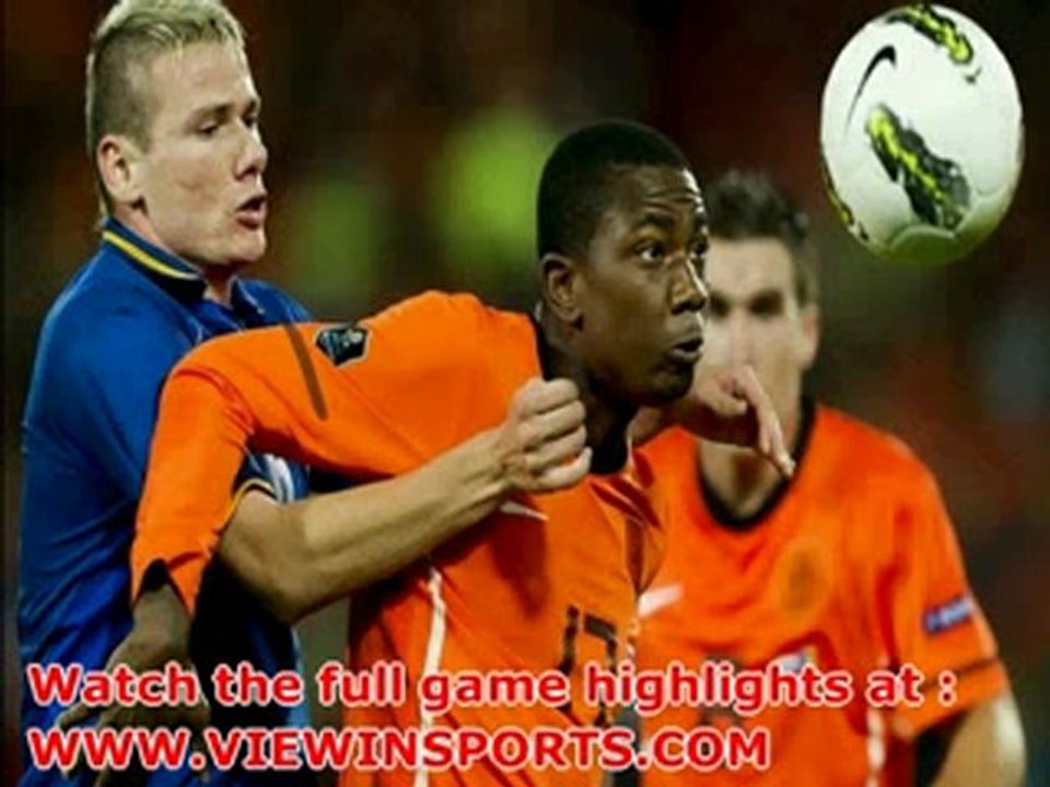 Holland Vs Moldova 1-0 Highlights 07/10/2011 Euro 2012