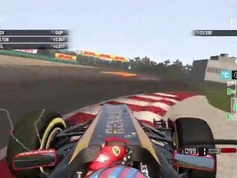 F1 2011 PS3 - Hungaroring 20% Race