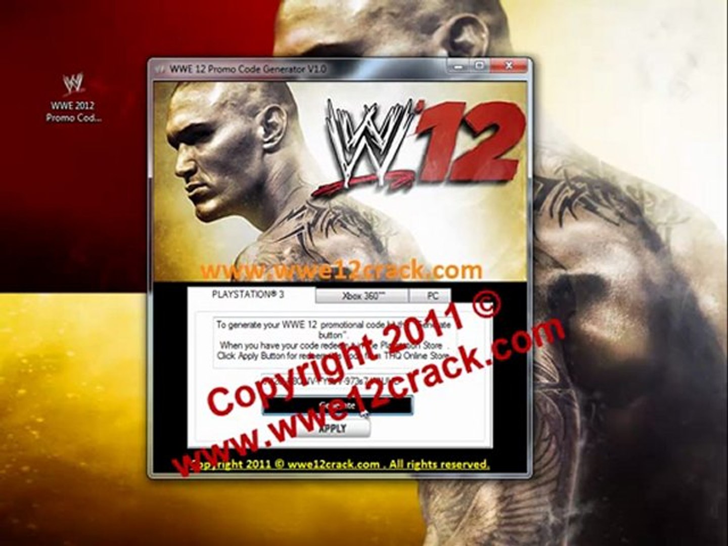 How to Get WWE 12 For Free(PS3, Wii, Xbox 360) - video Dailymotion