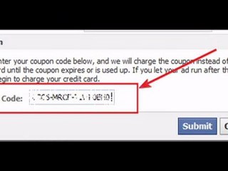50$ Facebook Voucher Coupon Code Free 2012