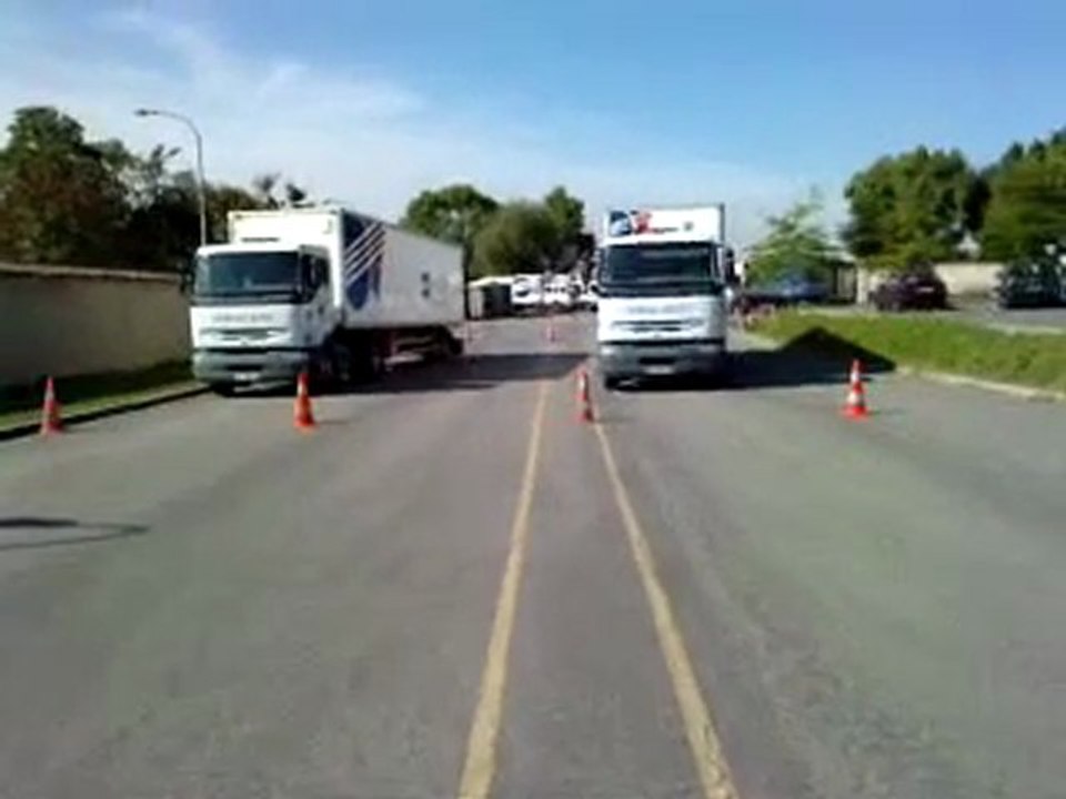 piste E (c) manoeuvre en sincro