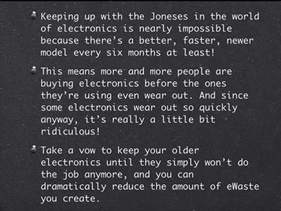 eWaste - A Growing Problem
