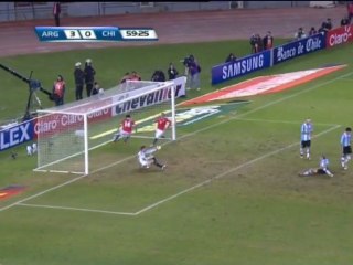 L'Argentine soigne son entrée en écrasant le Chili