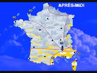 Météo 9 octobre 2011: Prévisions jusqu'au 13/10/2011