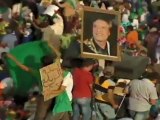 Manifestation pour le retour de Kadhafi et contre l'agression de l'OTAN et ses rebelles sur la Libye