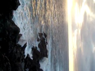 Le geyser dit du souffeur à la Réunion 974