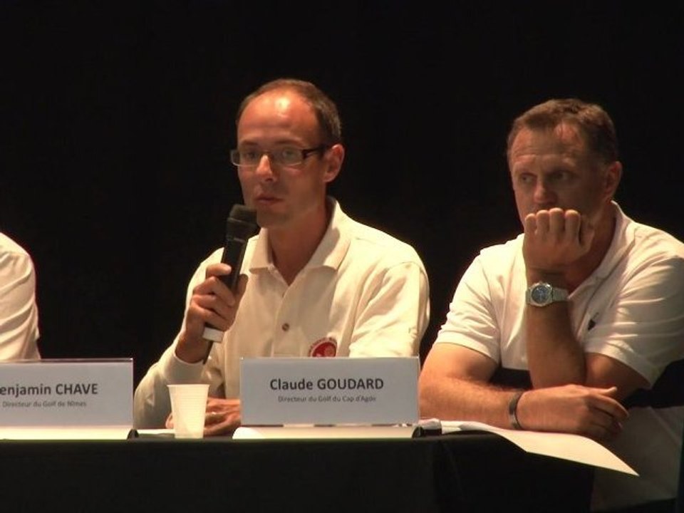 Présentation de Benjamin Chave, Golf de Nîmes