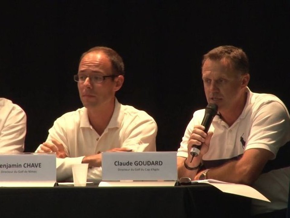 Intervention de Claude Goudard, Golf du Cap d'Agde
