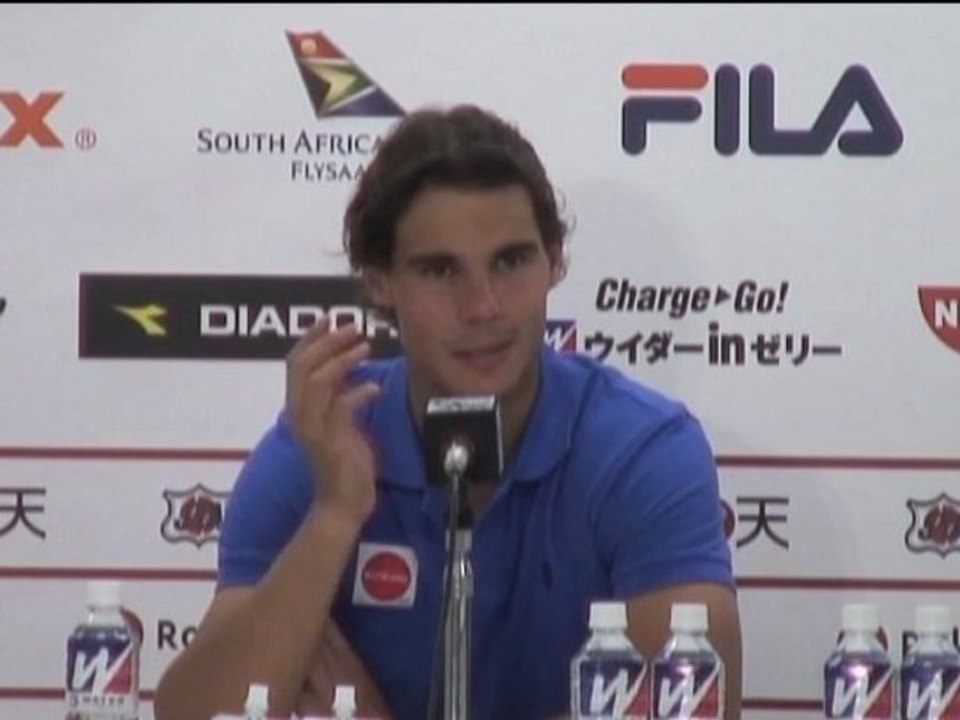 Tokio - Nadal will weiter hart an sich arbeiten