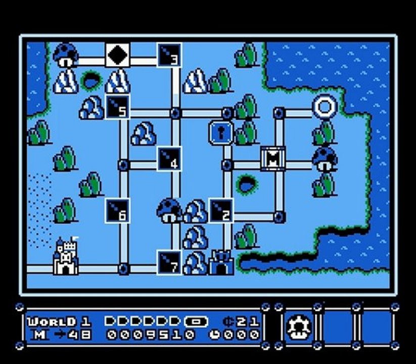 SMB3 - Blue Super Mario Bros - Le début d'un long chemin