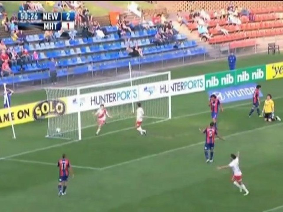 Newcastle Jets 3-2 Melbourne Heart - Australia